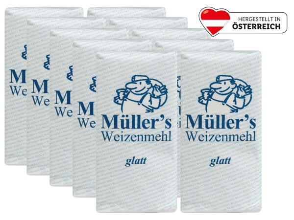 Müller's Weizenmehl glatt