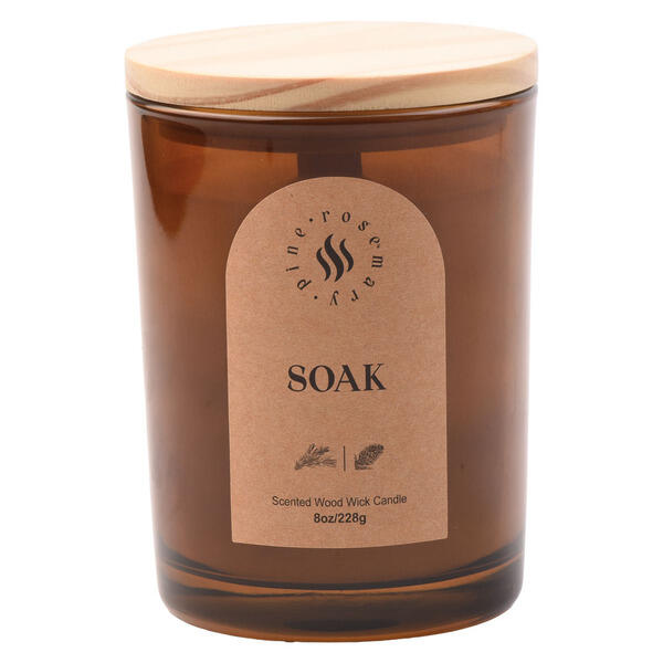 KIRKTON HOUSE Soak Amber Glass Candle