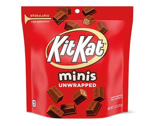 Hershey's Reese's Peanut Butter Cup Minis or Kit Kat Minis