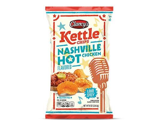 Clancy's 
 Nashville Hot Chicken or Cuban Sandwich Kettle Chips