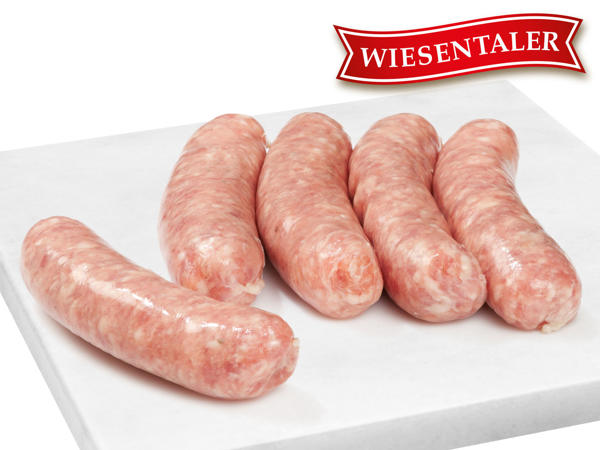WIESENTALER Frische österreichische Bratwurst