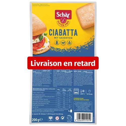 DR. SCHÄR Ciabatta sans gluten