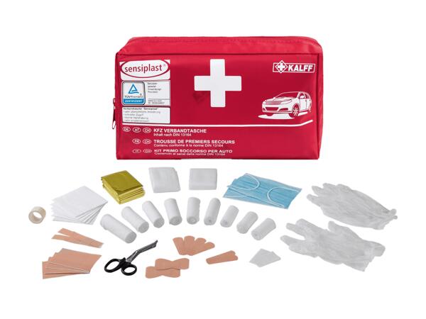 Trousse de premiers secours pour voiture, 44 pièces