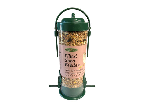 Oakdale Filled Bird Feeders