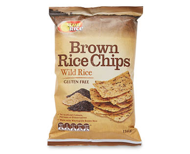 Sunrice Brown Rice Chips 156g