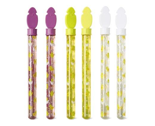 Bee Happy 
 6-Pack Bubble Wands or 48-Piece Chalk