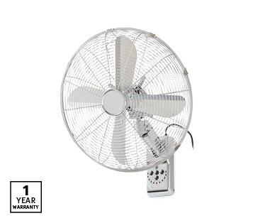 Chrome Wall Fan