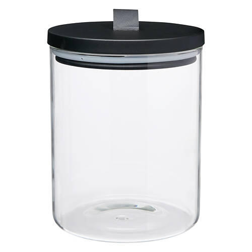 Clear Large Canister - Metal Lid