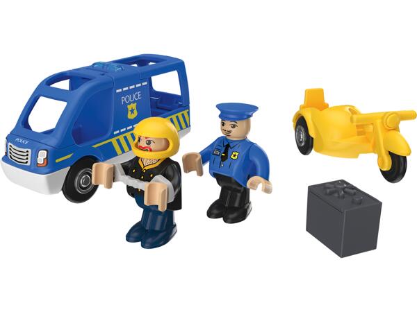 Emergency Vehicle Set for Wooden Tracks