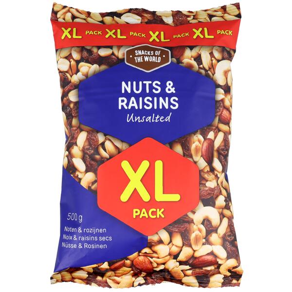 Mélange de noix et de raisins secs pack XL Snacks of the World