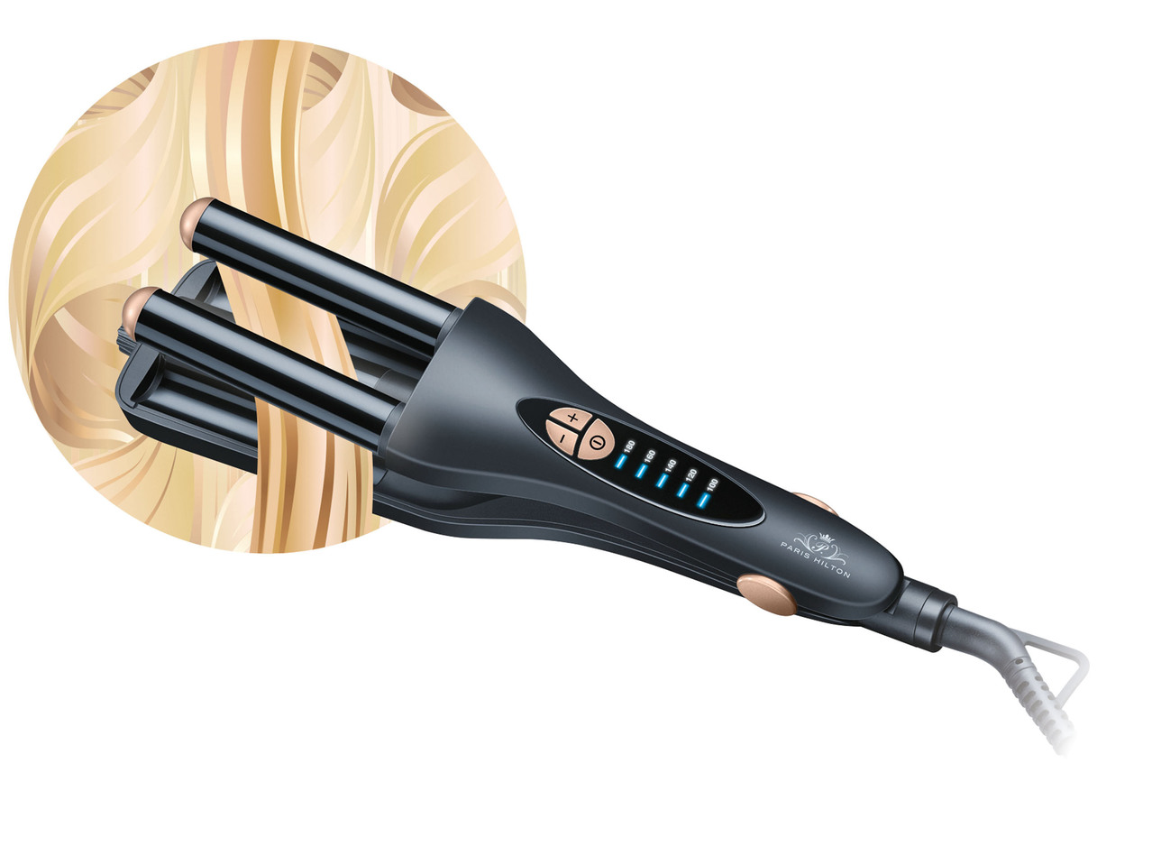 Wavy Hair Plate