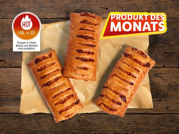 Schinken-Käse Strudel​