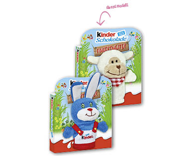 Cioccolato con animaletto di peluche KINDER(R)