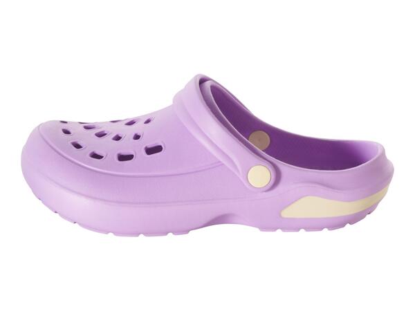 Crivit Ladies' Lilac Clogs