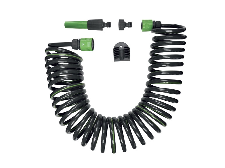 FLORABEST Coil Garden Hose Set