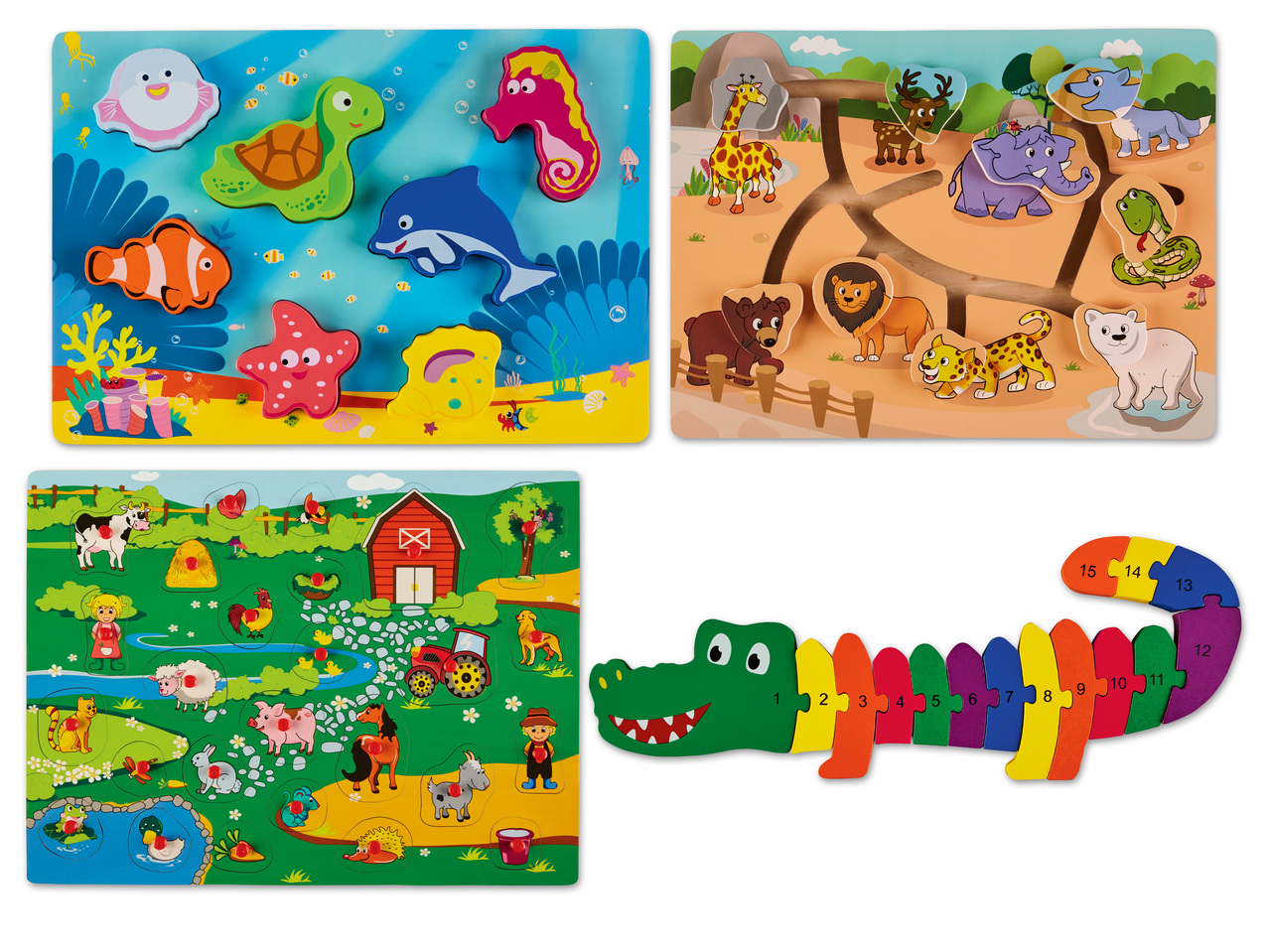 PLAYTIVE JUNIOR(R) Holz Labyrinth-Spiel/Puzzle