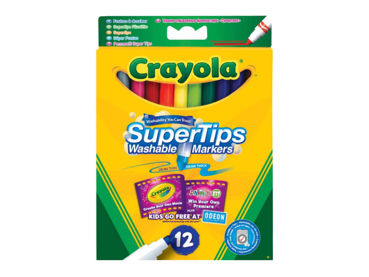CRAYOLA(R) Super Tip Markers