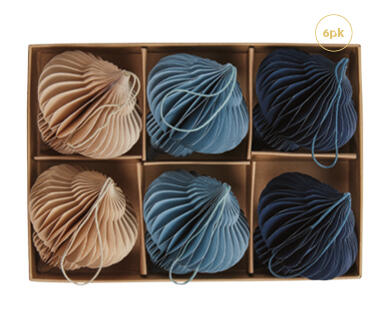 Tree Decorations 6pk