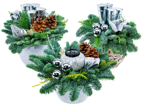 Weihnachtsschale oder -Korb
