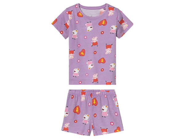 Dívčí pyžamo Prasátko Peppa