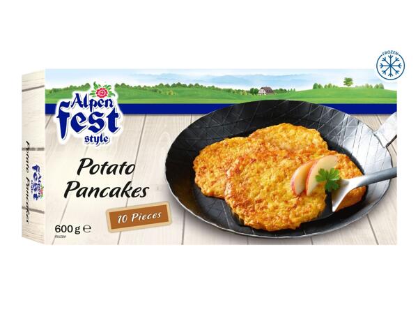 Alpenfest Potato Pancakes