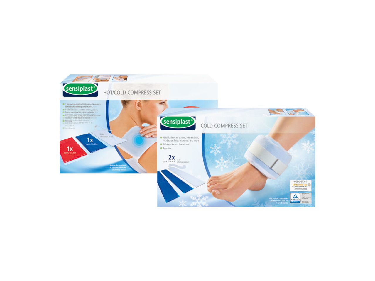 Värme-/kylkompress, 2-pack1
