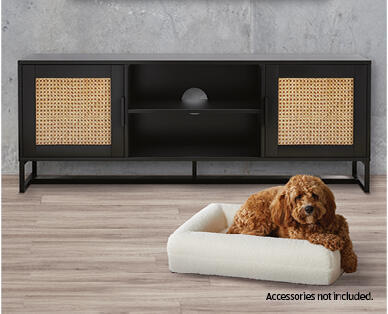 Rattan Entertainment Unit