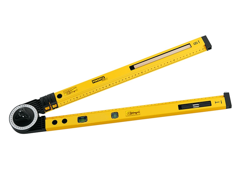 POWERFIX Protractor Spirit Level