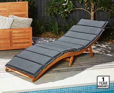 Timber Sunlounger