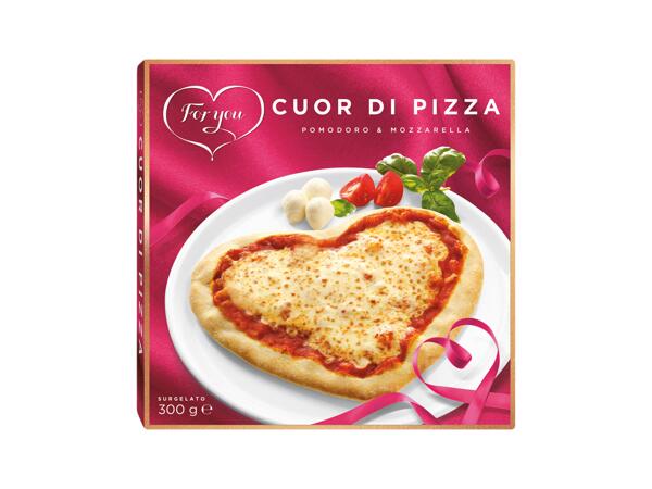 Heart-shaped Pizza