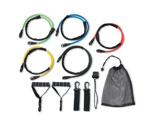 Crane 
 5-Level Resistance Tube Set