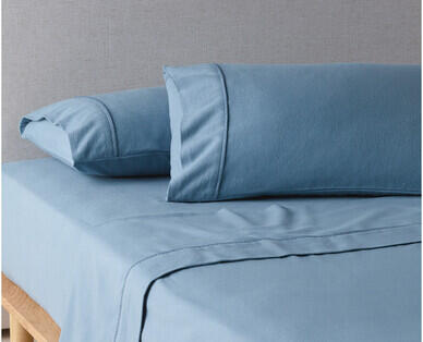 Organic Cotton Flannelette Sheet Set – Queen Size