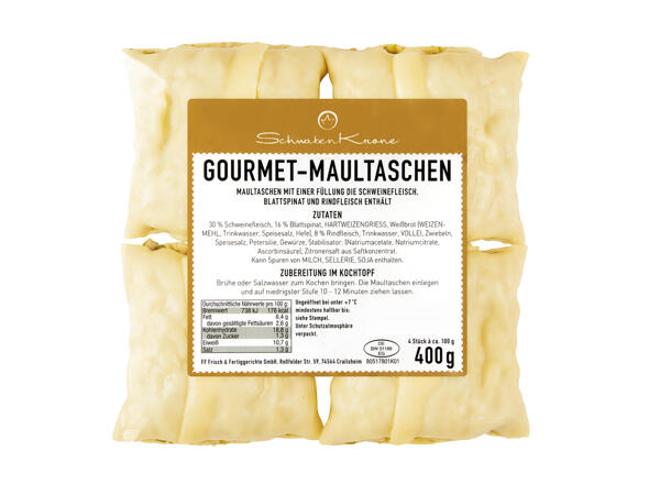 Schwabenkrone Maultaschen