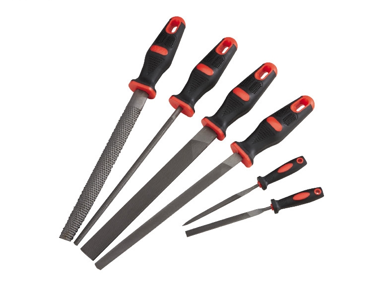 Set de limes et râpes, 6 pièces