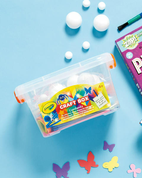 Crayola Orange Handle Craft Tub