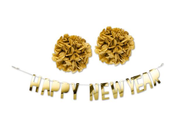 Silvester-Dekoration