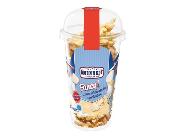 SLADKÝ POPCORN POLÉVANÝ ČOKOLÁDOU