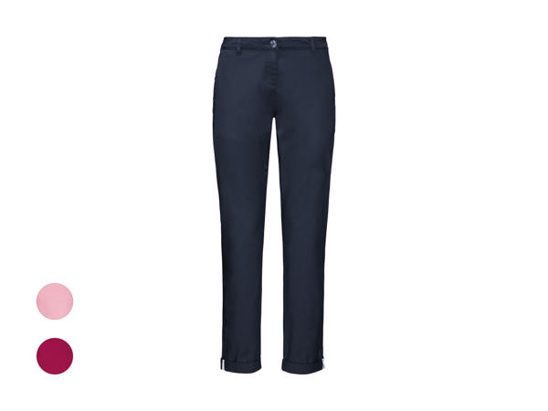 Pantalon chino pour femme1