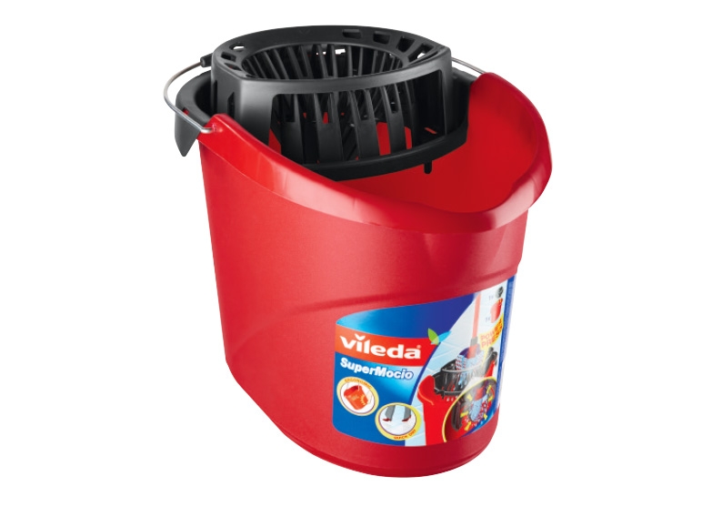 Vileda(R) 10L SuperMocio Mop Bucket with Power Press