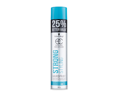 Schwarzkopf Hairspray or Lacquer Bonus Pack 500g