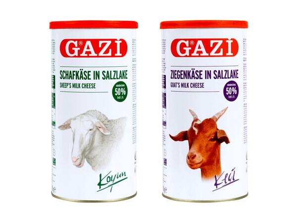 Schafkäse oder Ziegenkäse