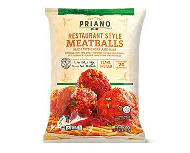 Priano 
 Restaurant Style Meatballs