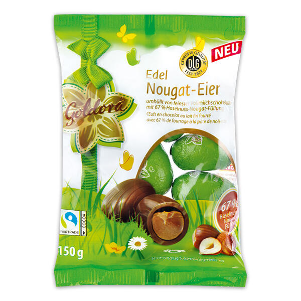 Edel Nougat-Eier