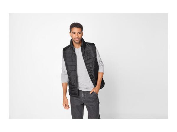 Esmara Men's Black Padded Gilet