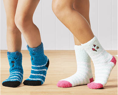 Children's Bed Socks 2pk