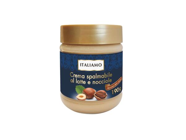Spread Cream with Milk and Italian Hazelnuts