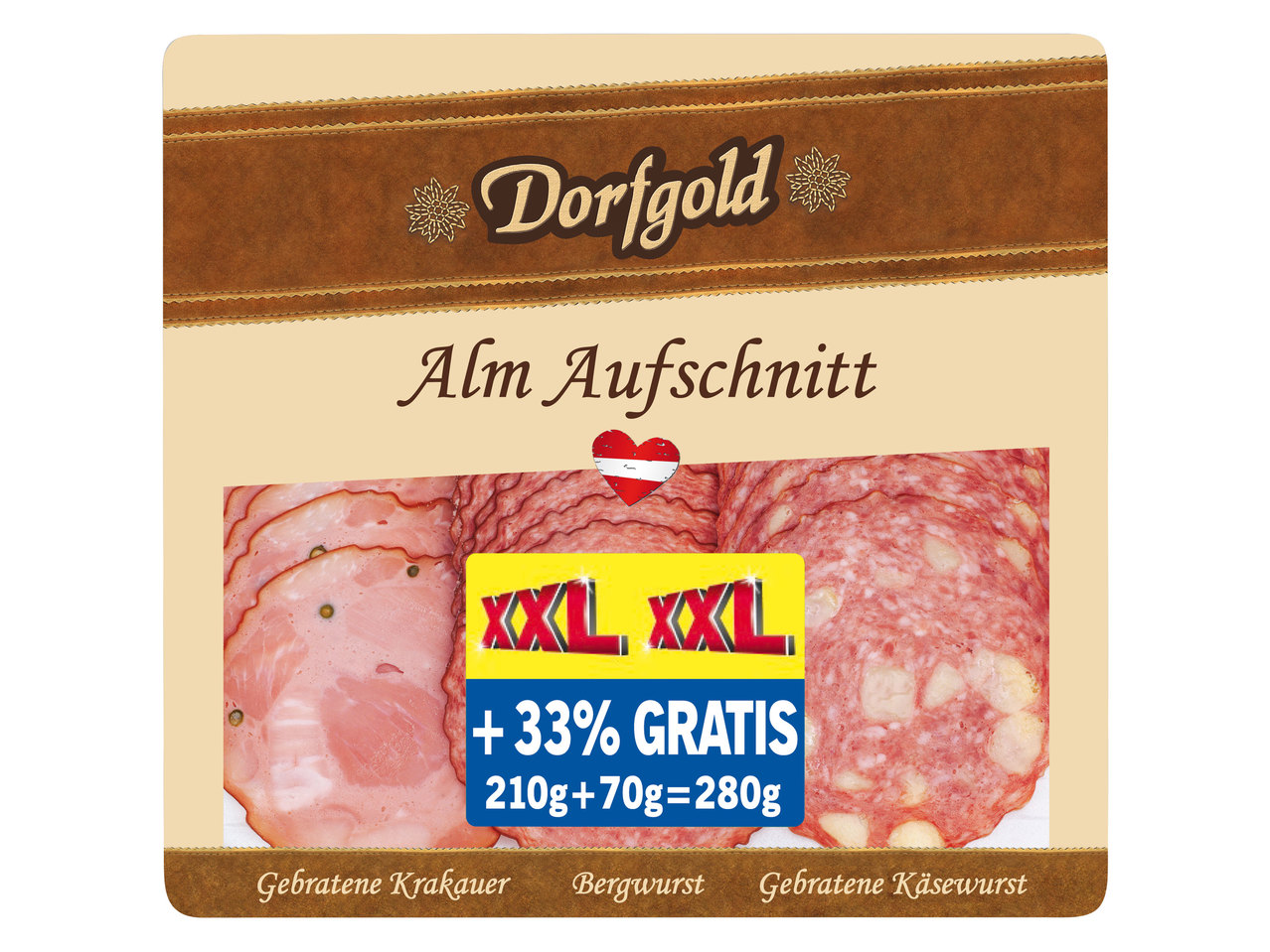 DORFGOLD Alm-Aufschnitt