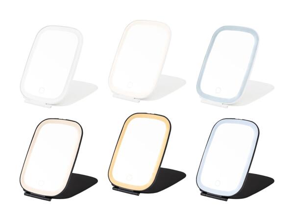 Miroir de voyage à LED