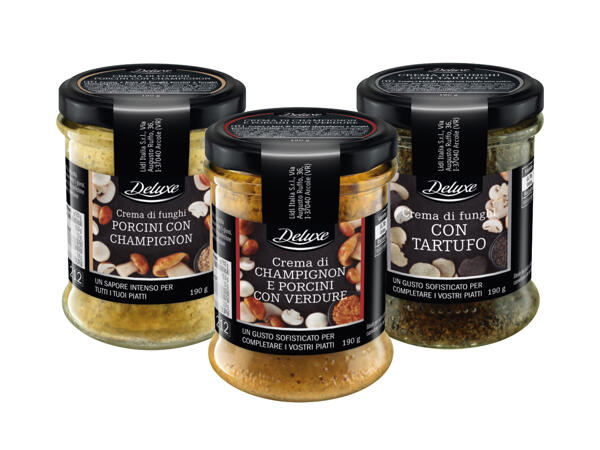 Mushroom Cream Selection