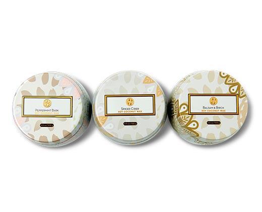 Huntington Home 
 3 Pack Mini Candle Tins
